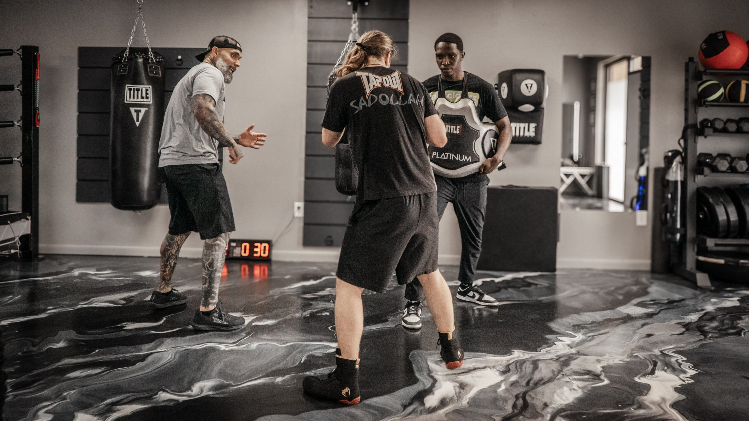 MuscleWRX personal trainer coaching client